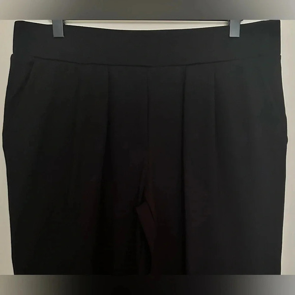 Modern Ambition Womens Pleated Ponte Pull on Pants - Size L - Picture 4 of 8